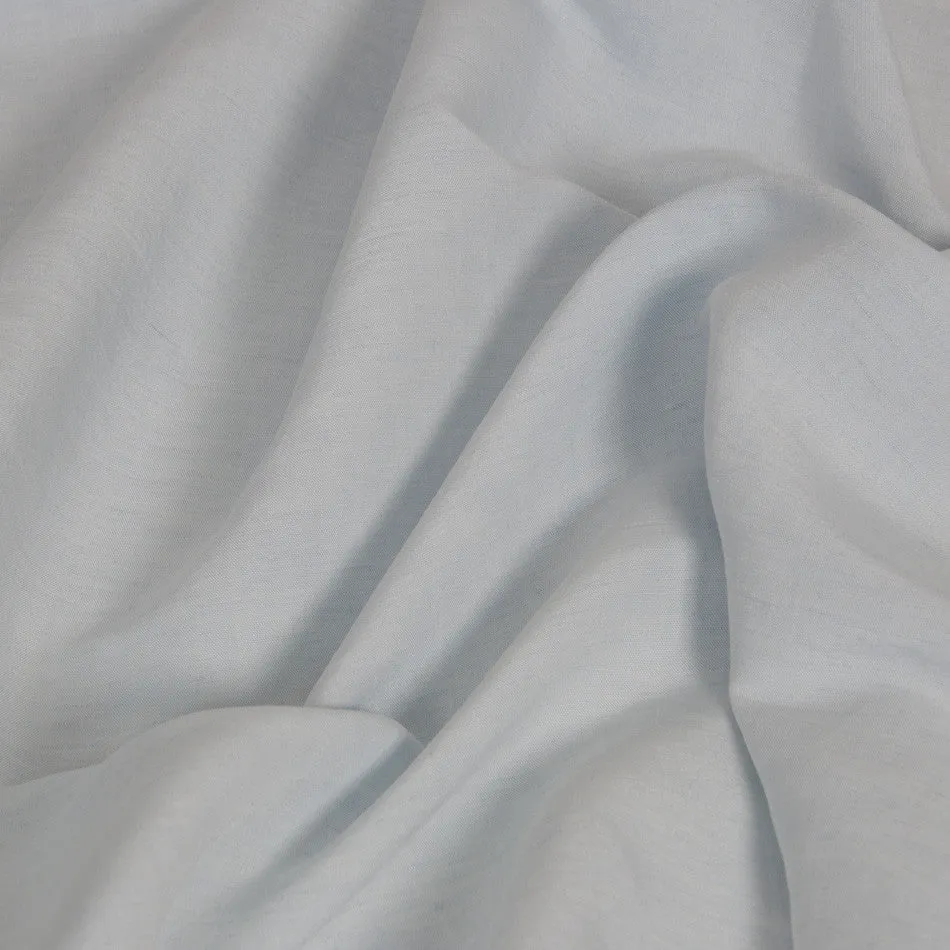Baby Blue Viscose & Linen Fabric 1818