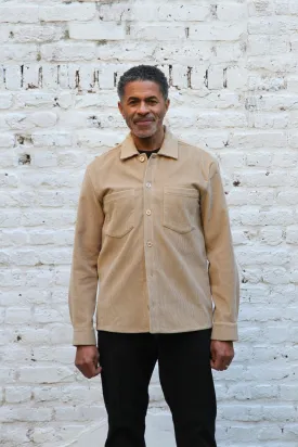 Bart Corduroy Overshirt - Beige