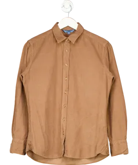 Beaufort & Blake Brown Corduroy Shirt UK XS