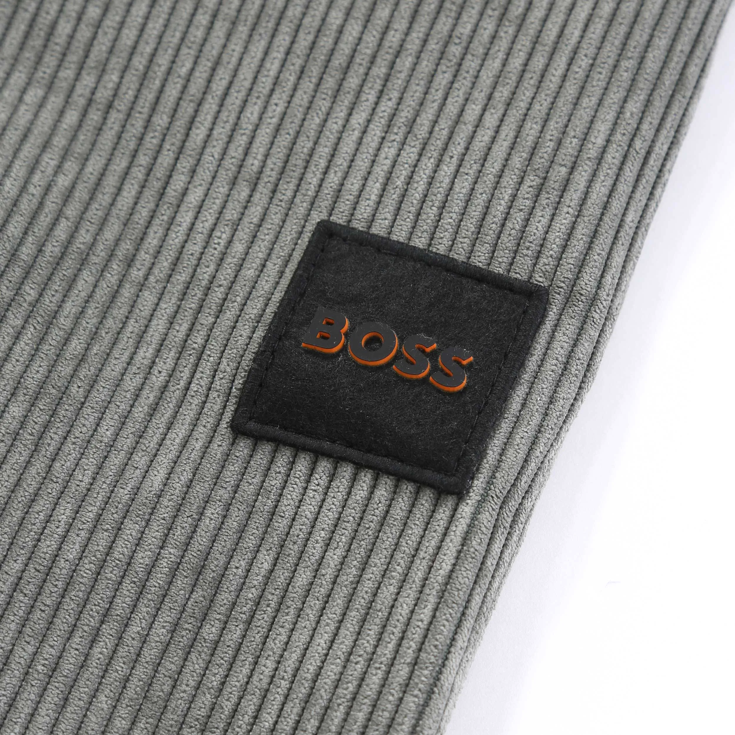 BOSS Lozzy M Overshirt in Open Grey