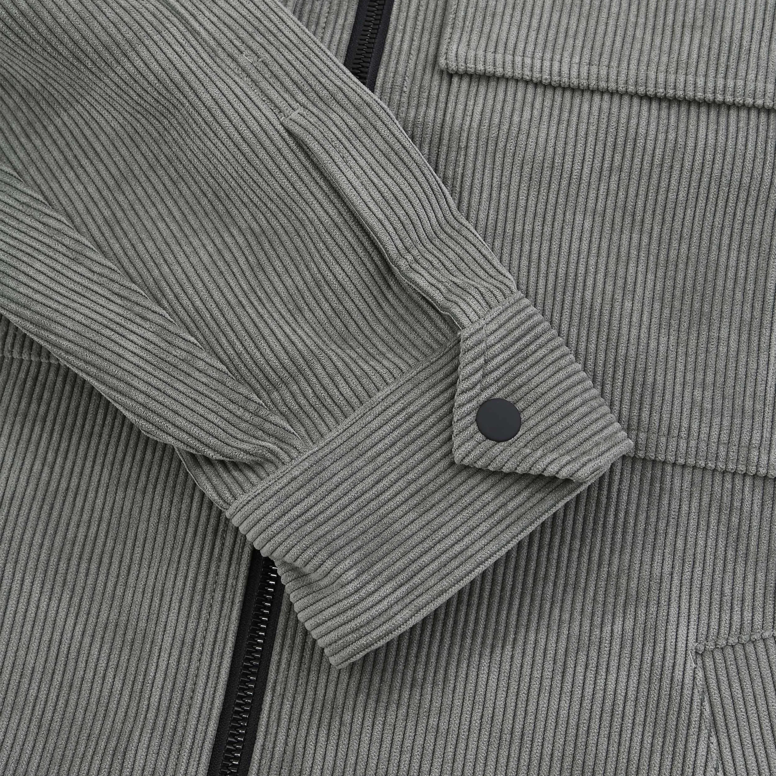 BOSS Lozzy M Overshirt in Open Grey