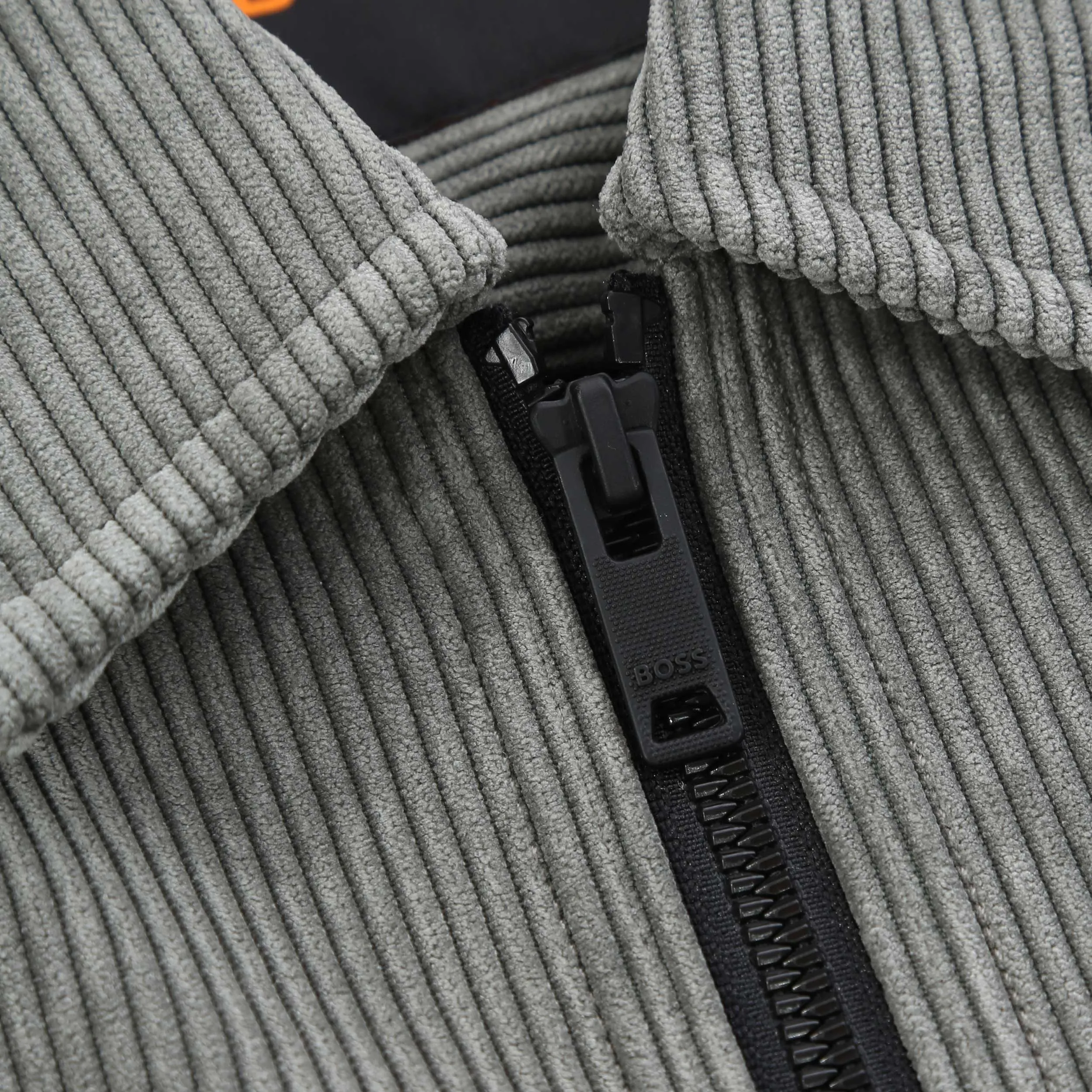 BOSS Lozzy M Overshirt in Open Grey