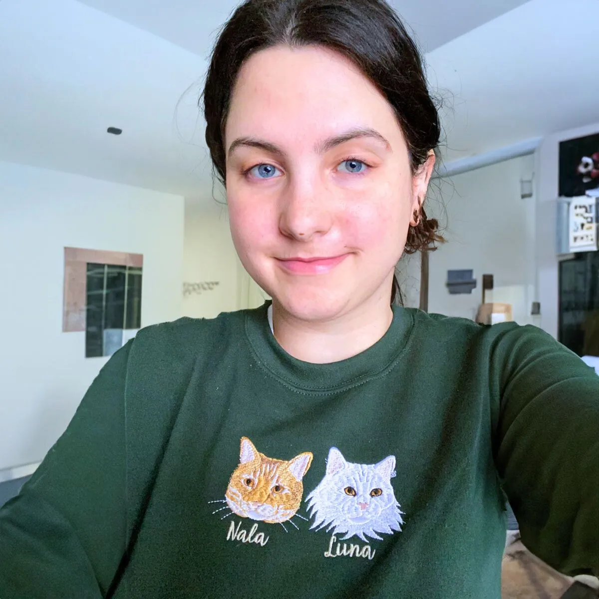 Cat Lover Multi-pack: Embroidered Crewneck Sweatshirts & Hoodies