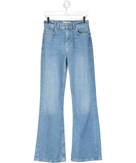 deimn co Primark Blue Straight Leg Jeans UK 8