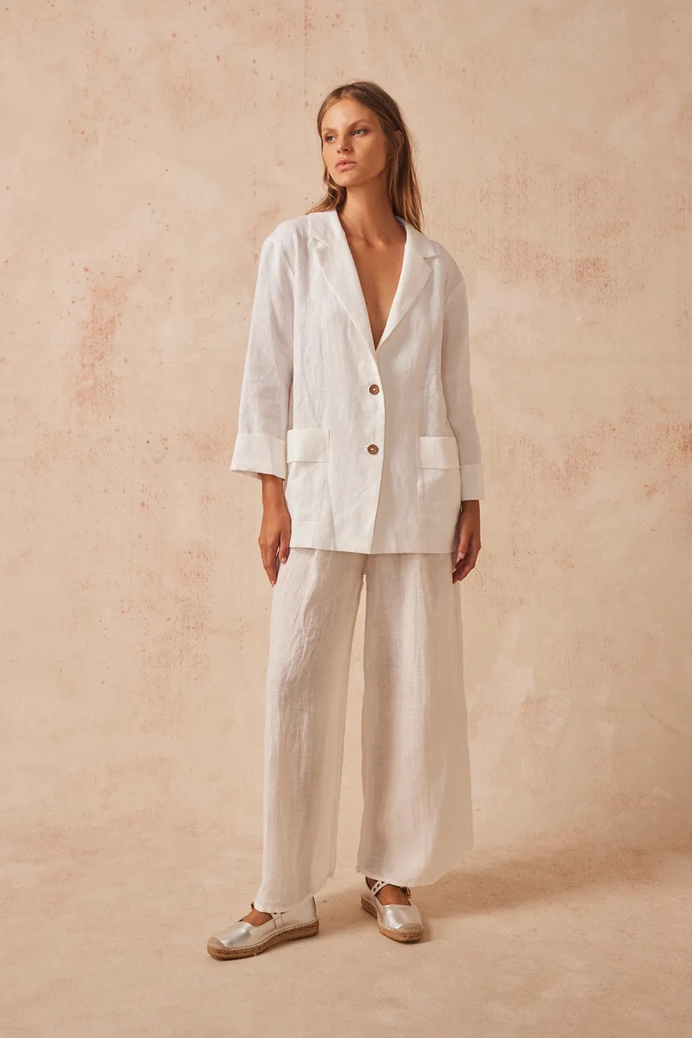 ESTILO EMPORIO | Balthazar Blazer - White