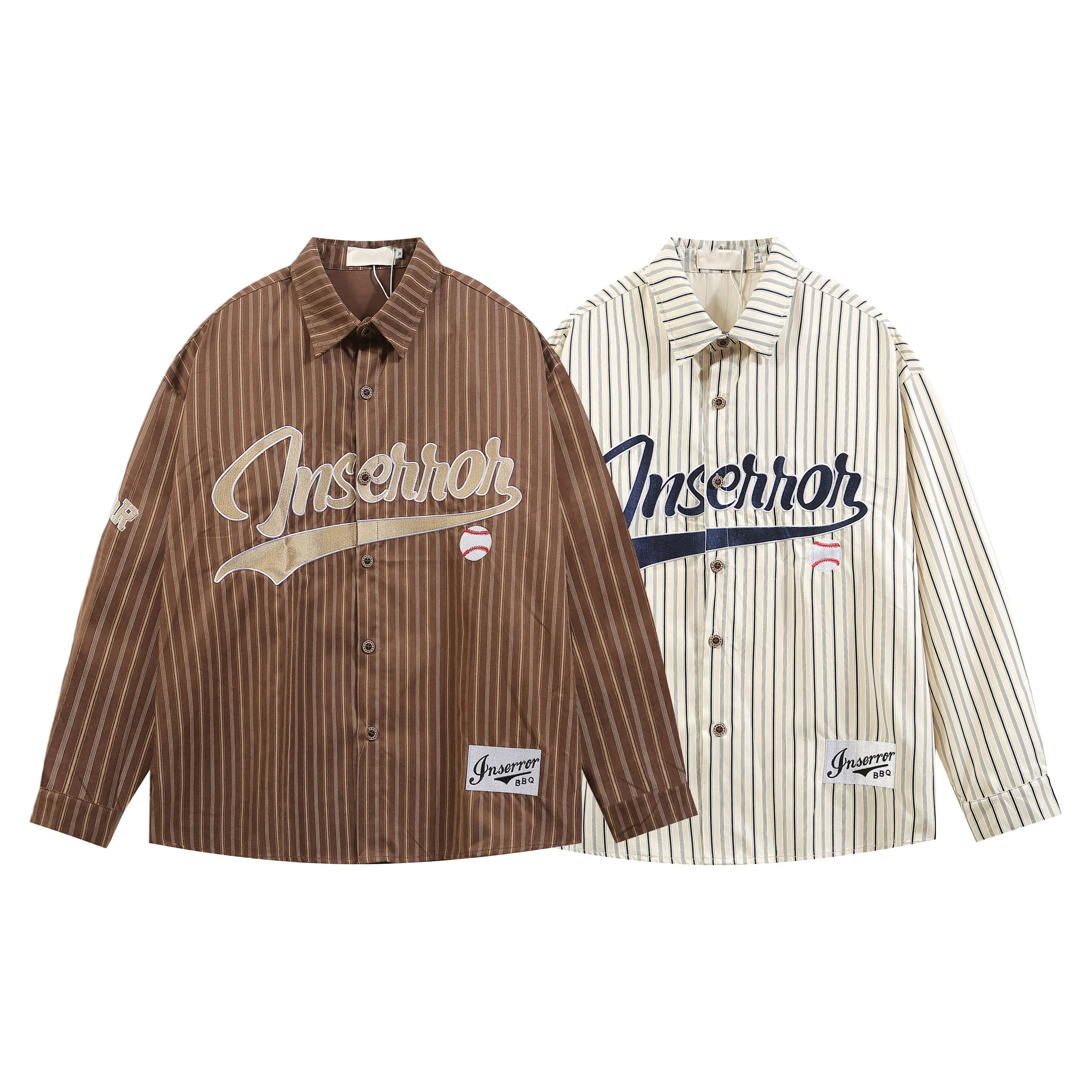 Faire Echo Retro Hip-Hop Stripe Shirt