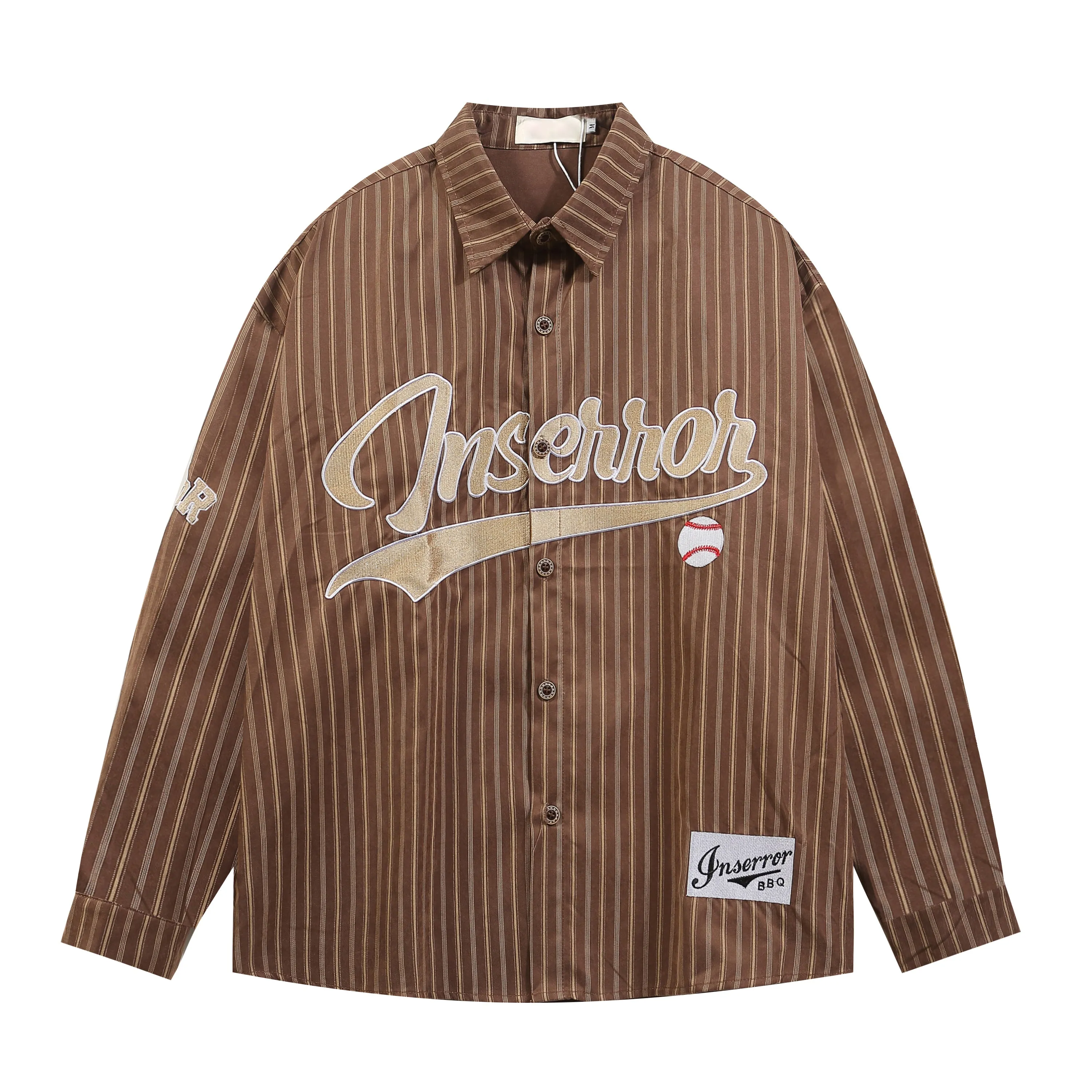 Faire Echo Retro Hip-Hop Stripe Shirt