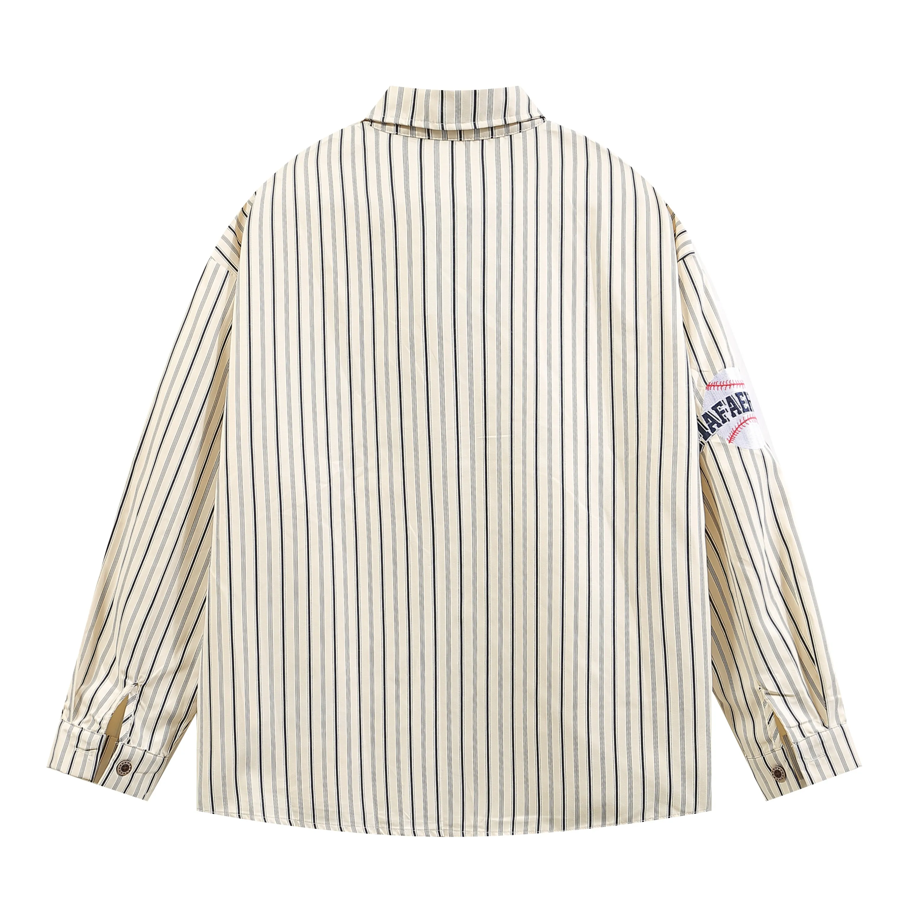 Faire Echo Retro Hip-Hop Stripe Shirt