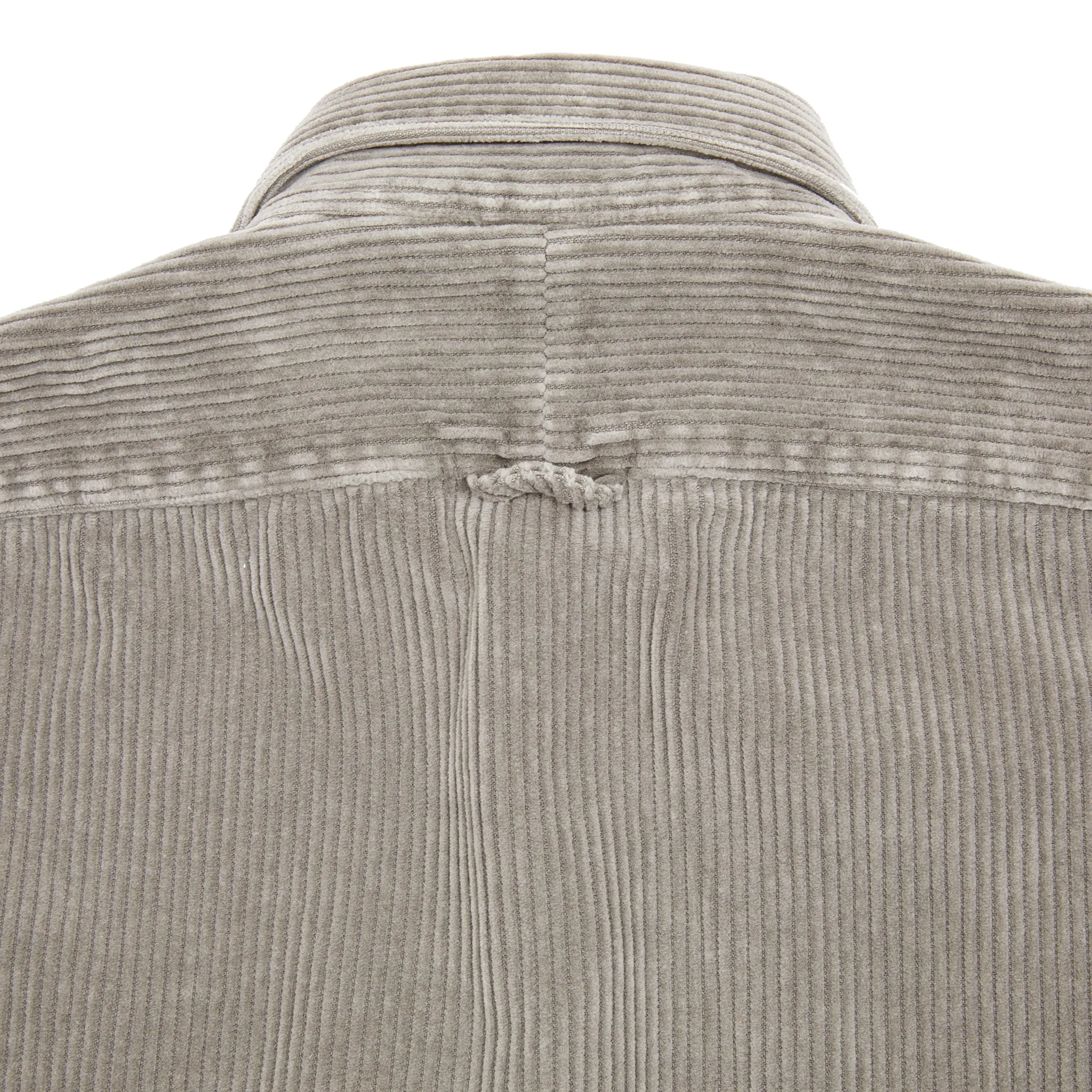 Finamore Achille Corduroy Shirt in Grey