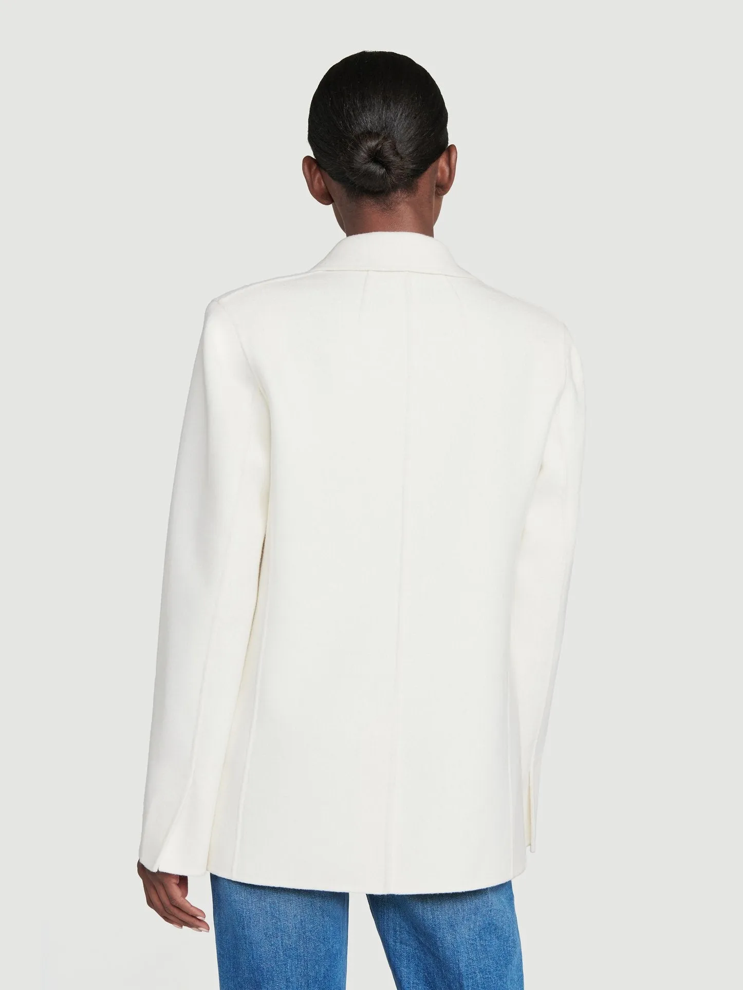 Frame - Boyfriend Blazer in Off White