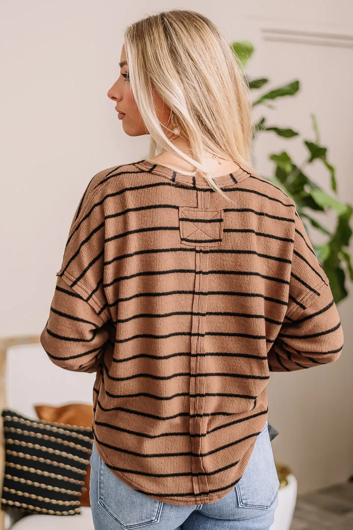 It's A Blur Striped Top