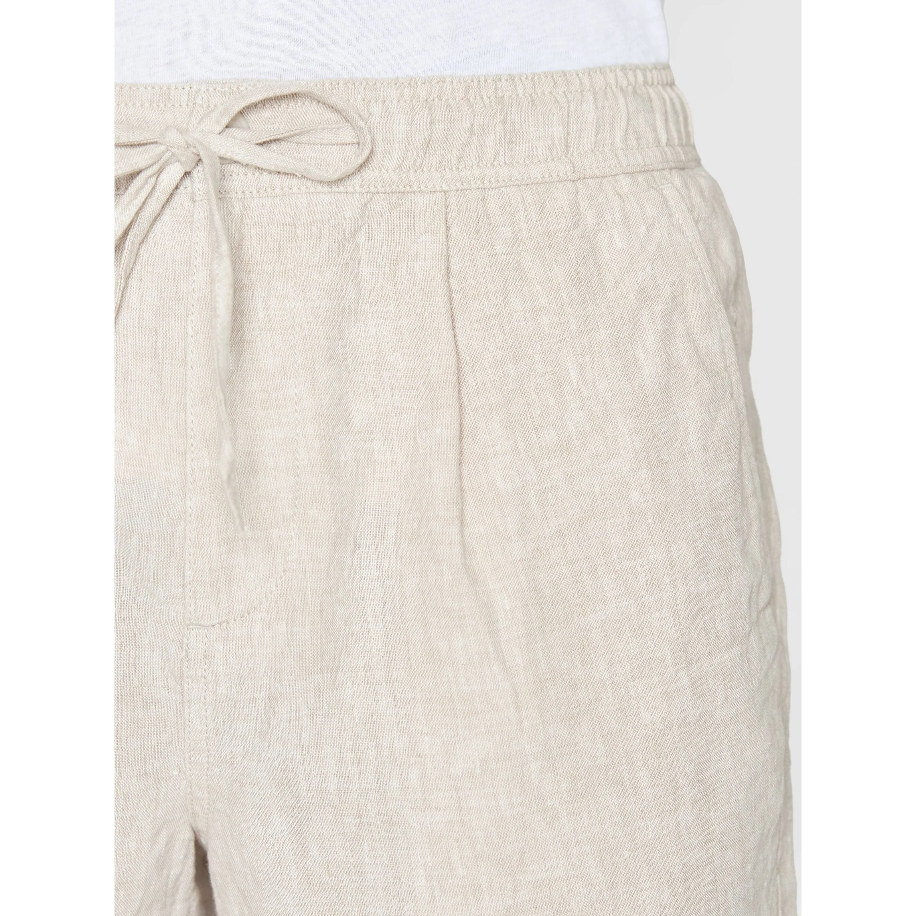 Loose Linen Shorts