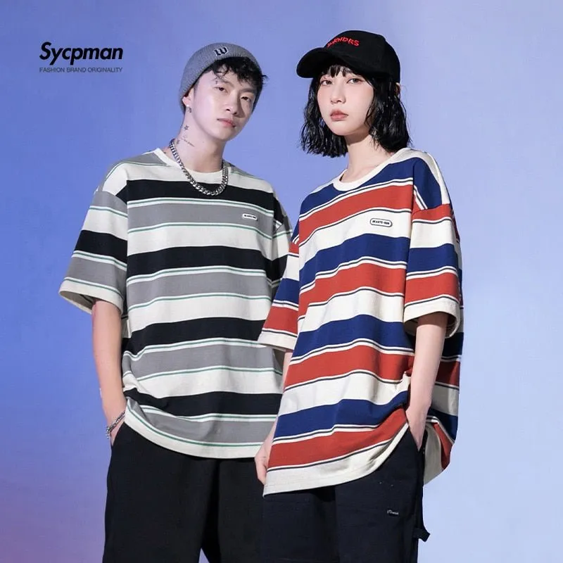 Main Striped Couples T-shirts
