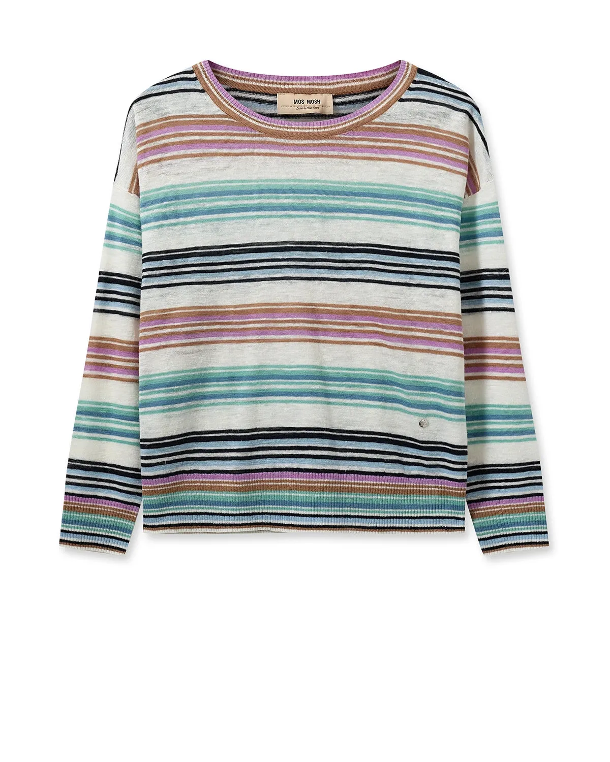 MOS MOSH | Pitch LS Linen Knit 158940