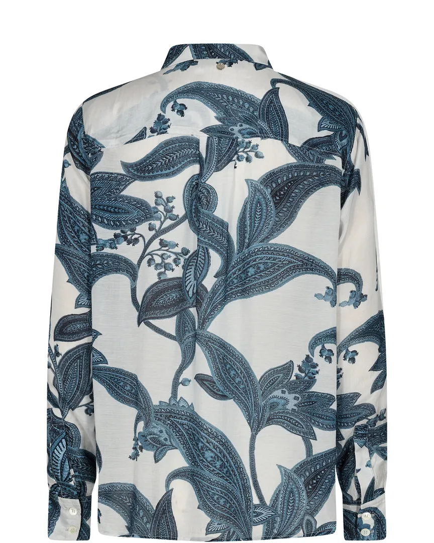 MOS MOSH | Taylor Paiz Shirt Quiet Gray