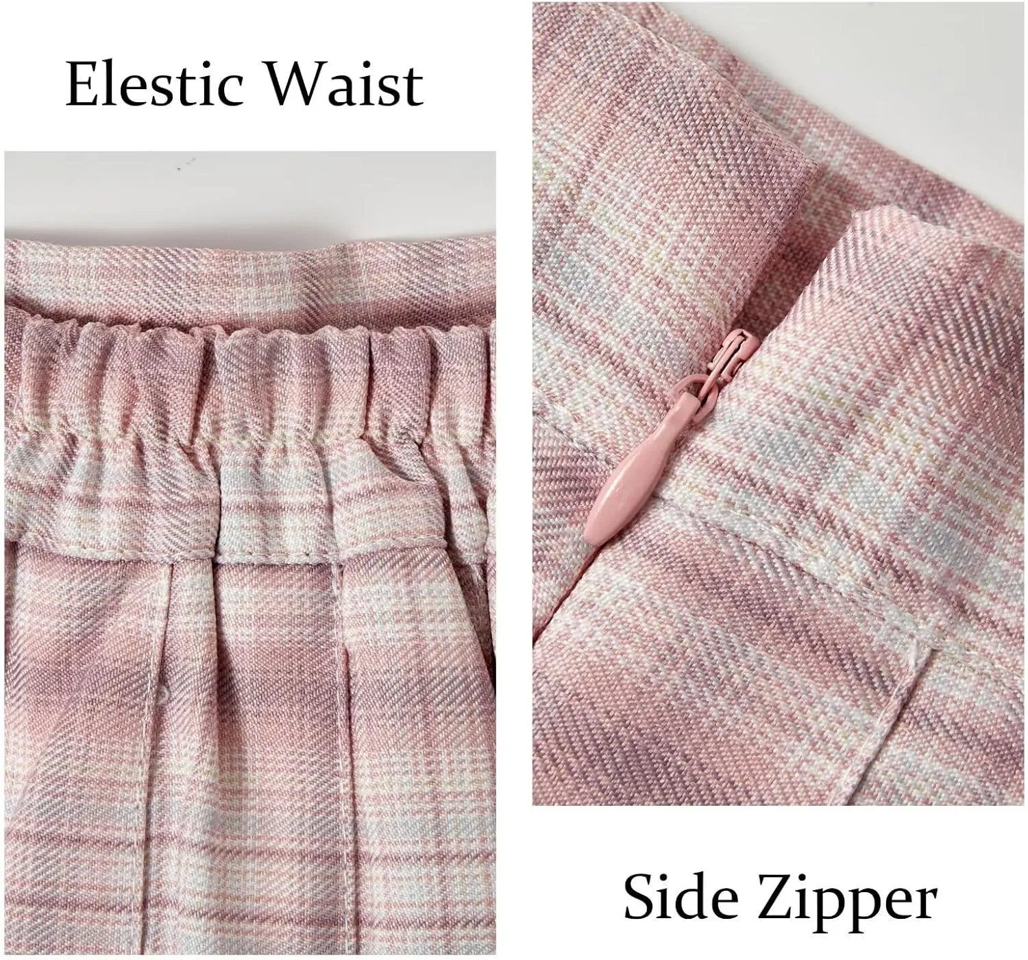 Pleated Skirts for Women Tennis Skirt with Shorts High Waisted Mini Skirt Athletic Golf Skirts Uniform Cheer Dress