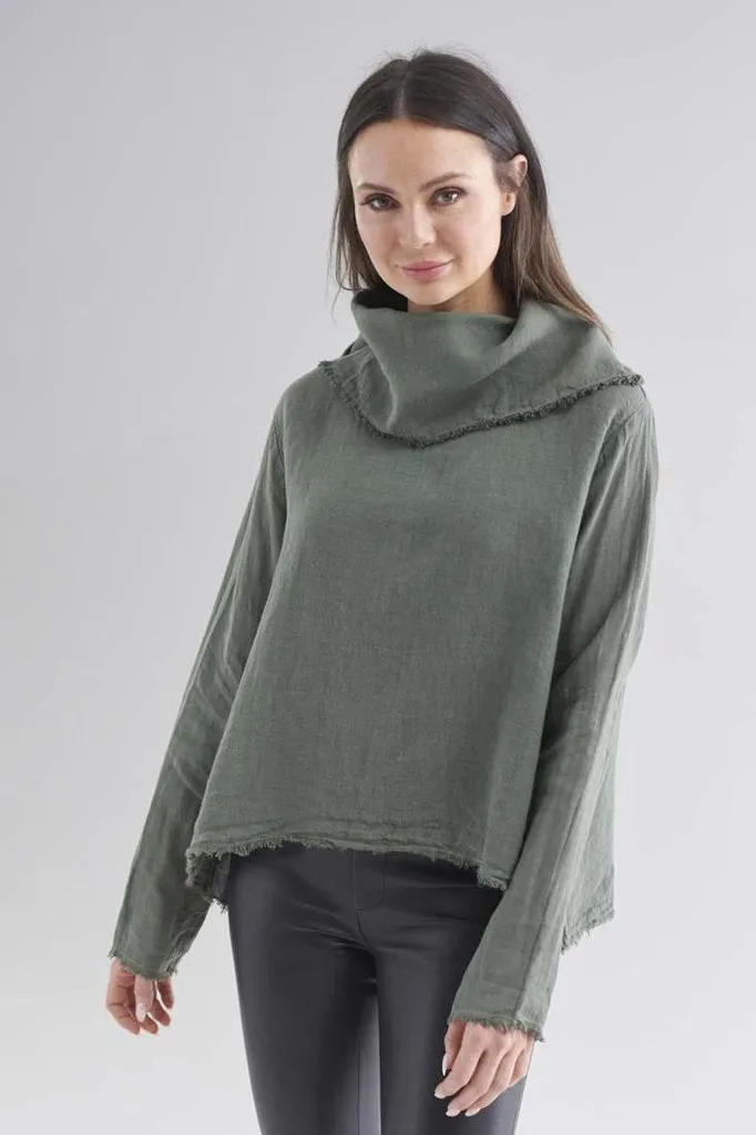 The Linen Baron Top