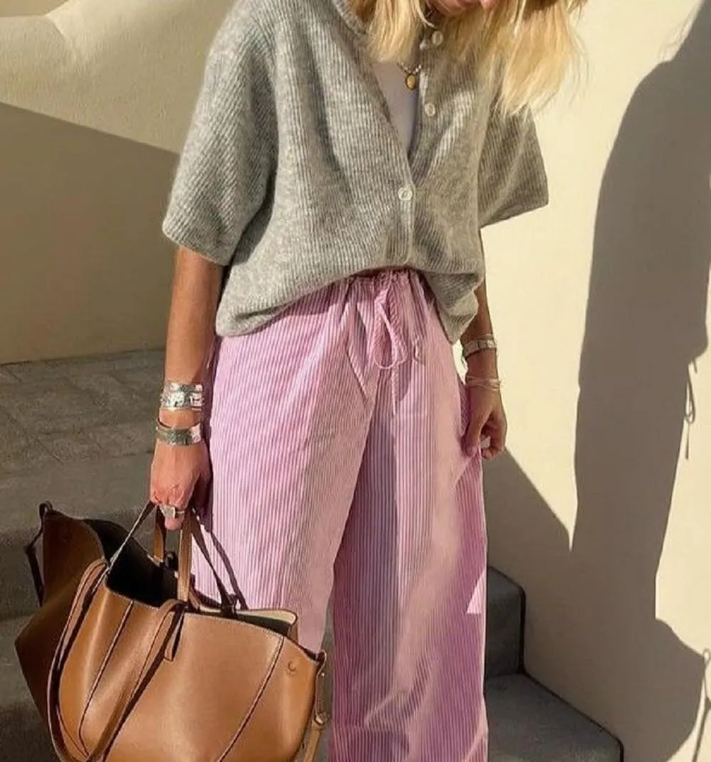 Women Casual Button Down Knit Cardigan Short Sleeve Round Neck Lightweight Crop Top Y2k Loose Sweater Cardigans