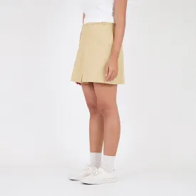 Women Pleated Skirt - Khaki - SW2301010A