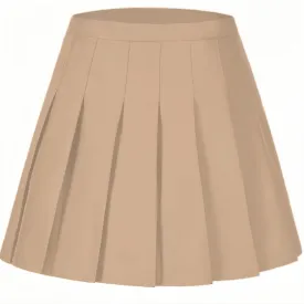 Women Pleated Skirt Tennis Golf Skorts with Lining Shorts Athletic Pleated Skirts for Women