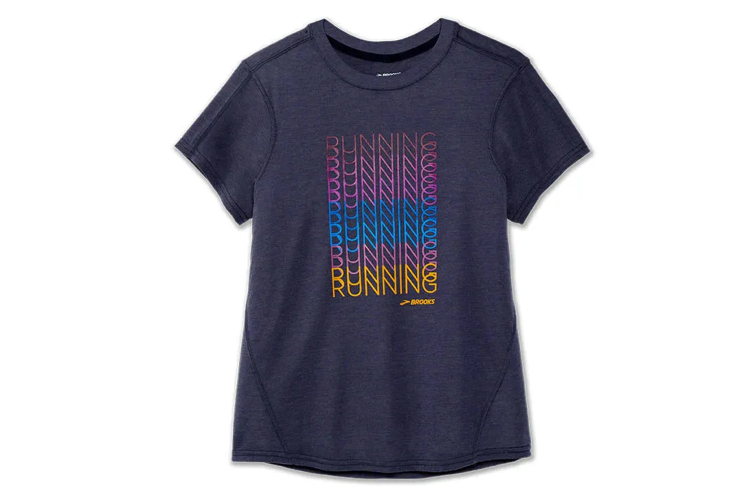 Women's Brooks Distance Graphic Short Sleeve
