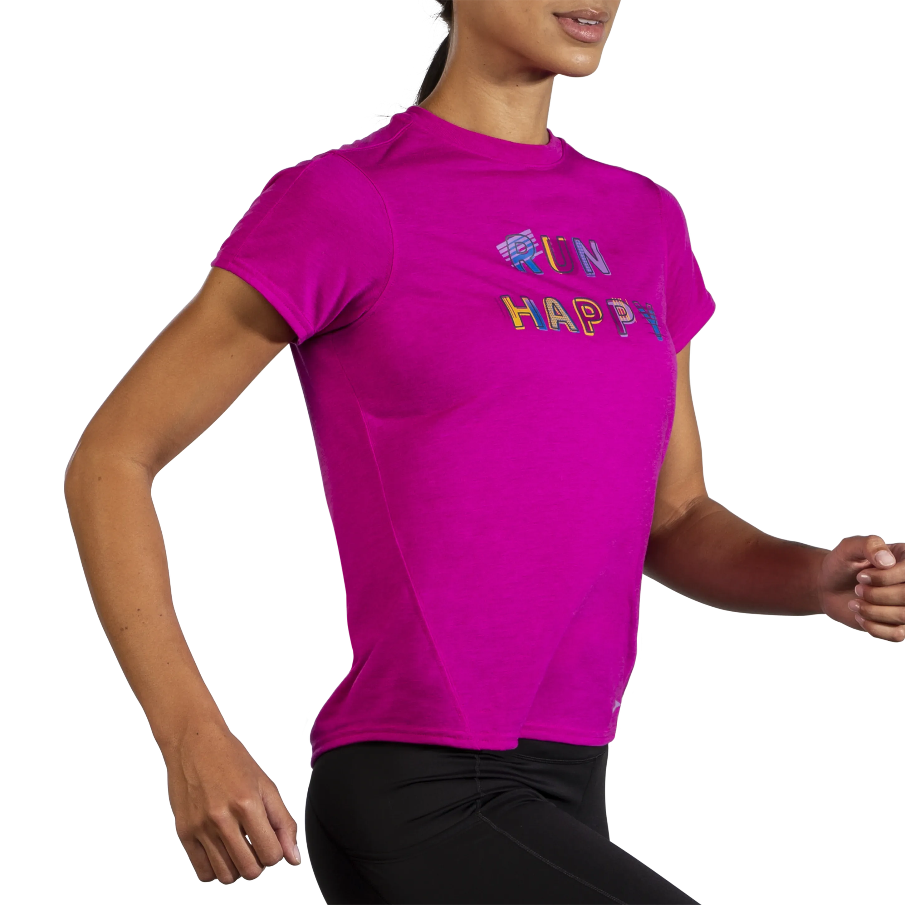Women's Brooks Distance Graphic Short Sleeve
